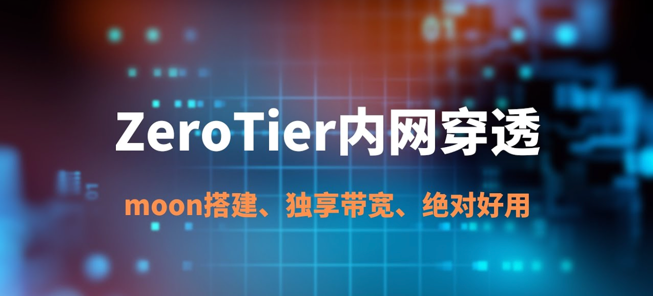 系统安装 ZeroTier 并配置 Moon 服务器完整教程-Plnl‘s Blog